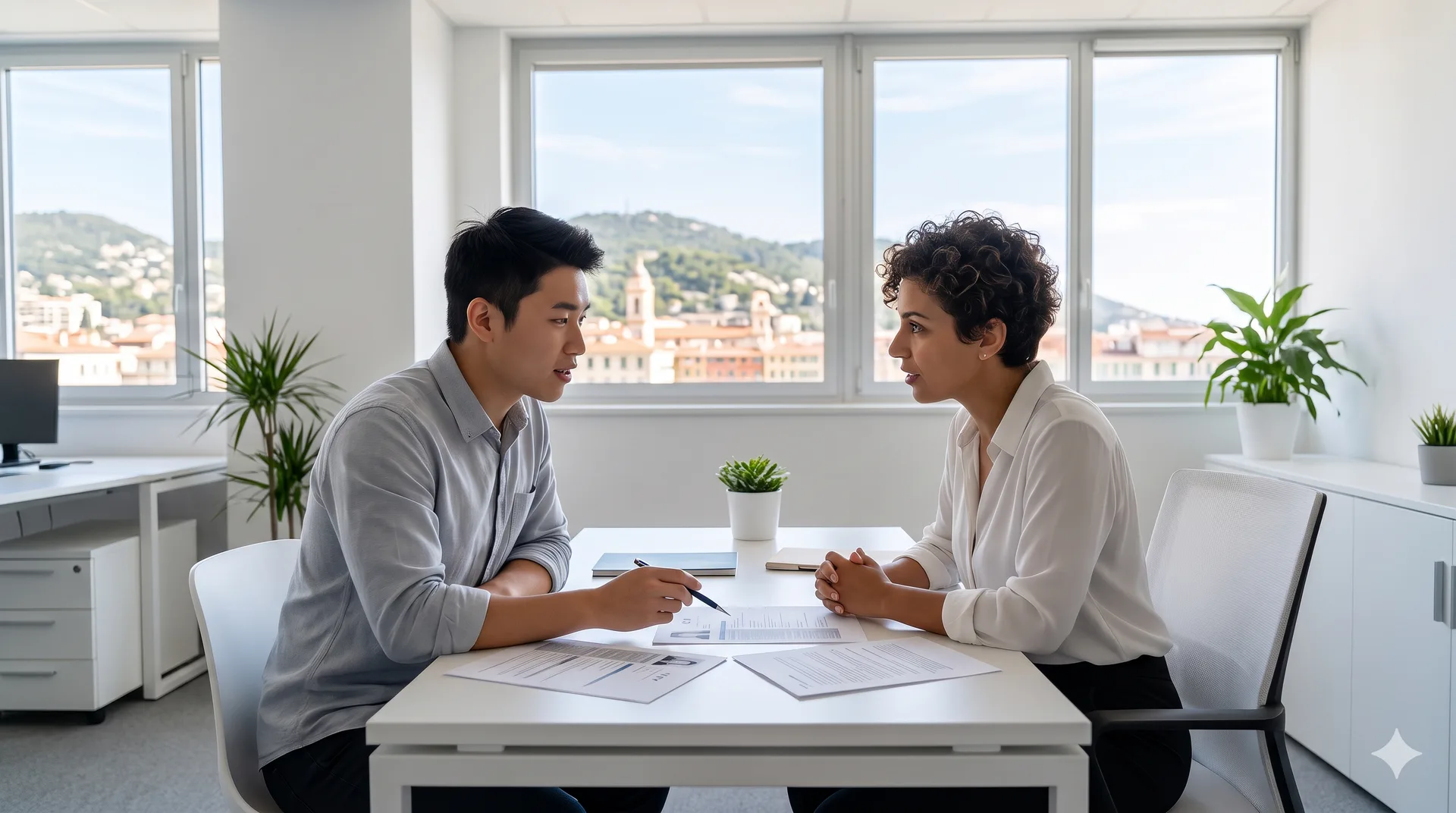 Echange individuel autour de prochaines actions professionnelles.