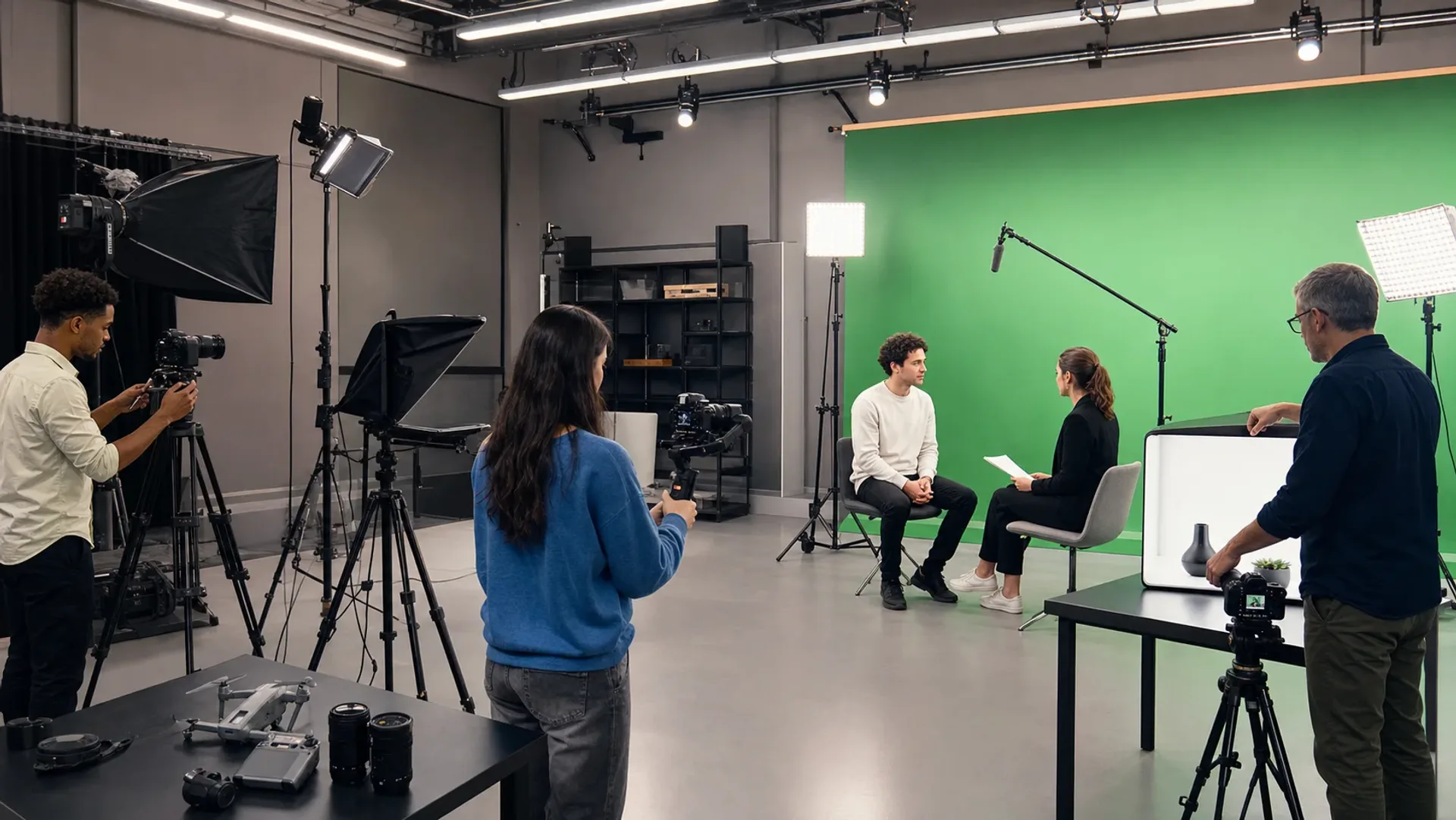 Studio photo, vidéo et podcast AcadéNice